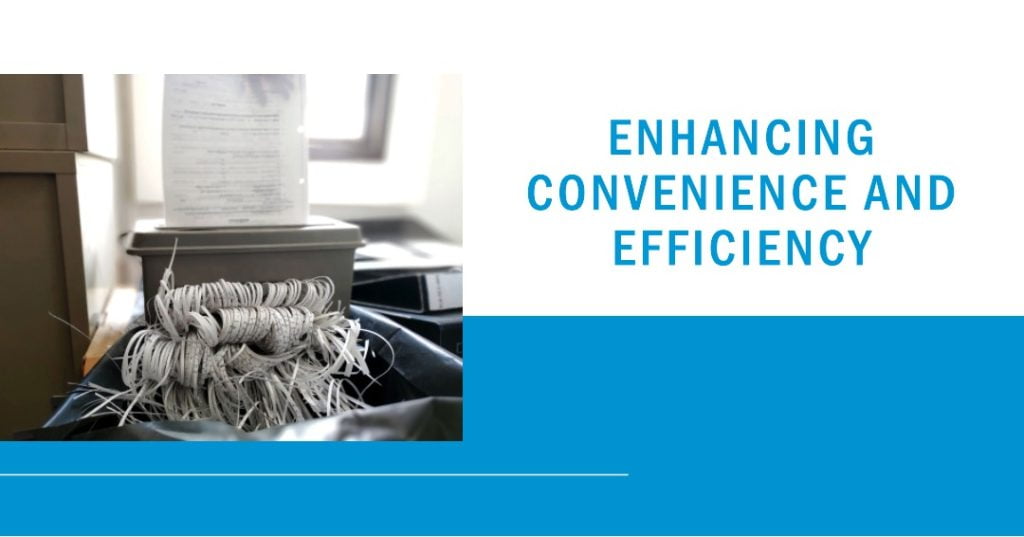 Enhancing Convenience and Efficiency